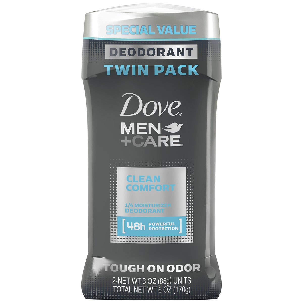 Dove Men +Care Clean Comfort Deo Stick 2x85g - Shams Shopping Centre Dove  