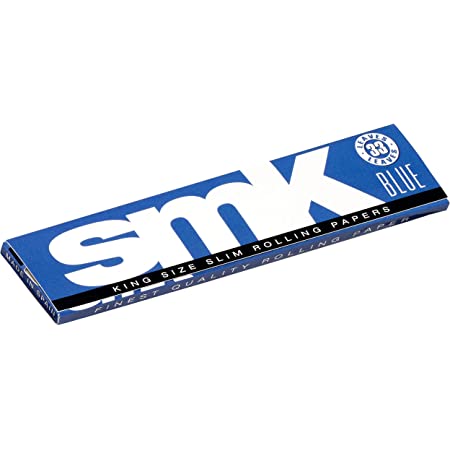 SMK blue slim rolling paper - Shams Shopping Centre SMK  