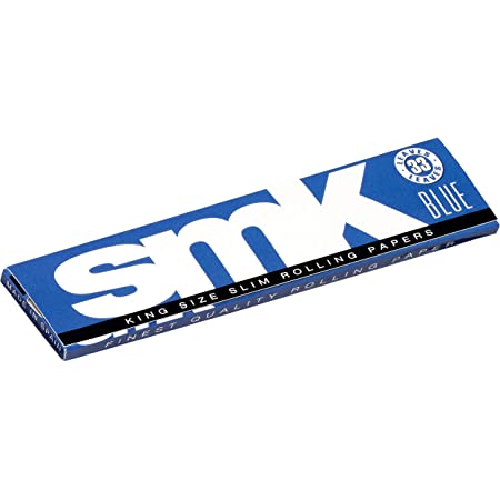 SMK blue slim rolling paper