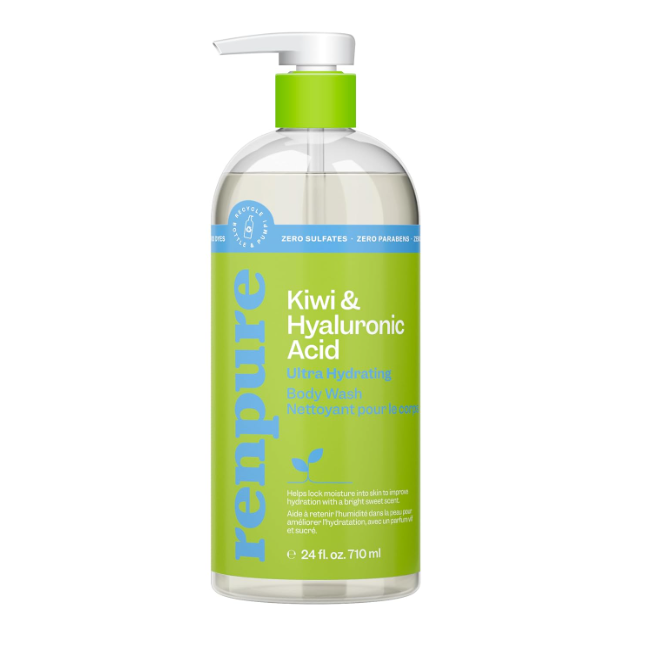 Renpure Kiwi & Hyaluronic Acid Ultra Hydrating Body Wash 710ml