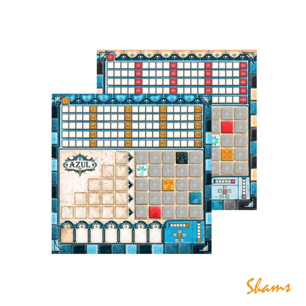 Next Move Azul Crystal Mosaic Expansion Board Game Art# NGM 60012En