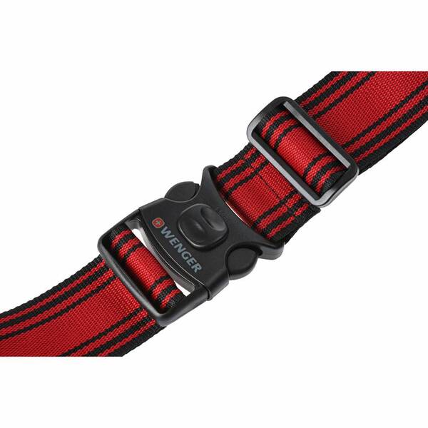 Wenger Luggage Strap 604597-Black/Red