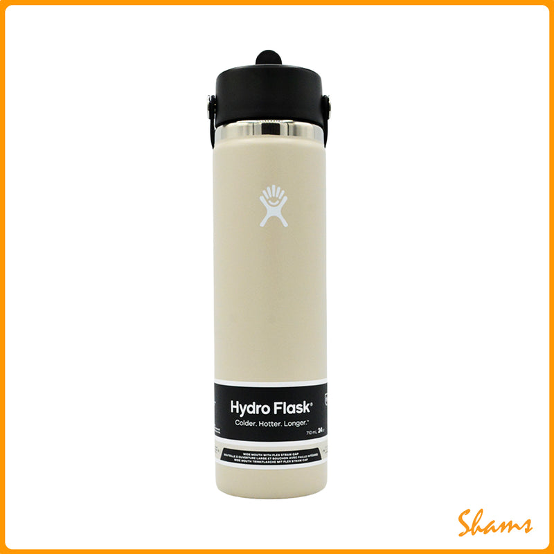 Hydro Flask 24oz Wide Flex Straw Lid Cap-Oat