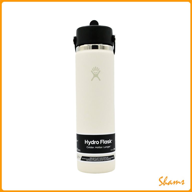 Hydro Flask 24oz Wide Flex Straw Lid Cap-Ivory