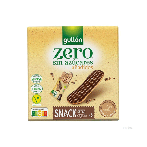 Gullon Zero Sugar Snack Dark Choco 150g