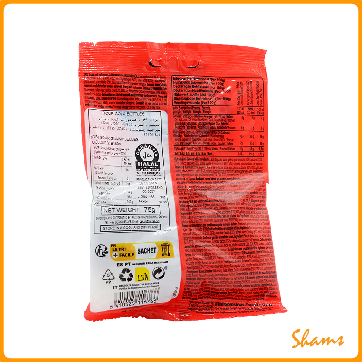 Fini Cola Jelly 80g