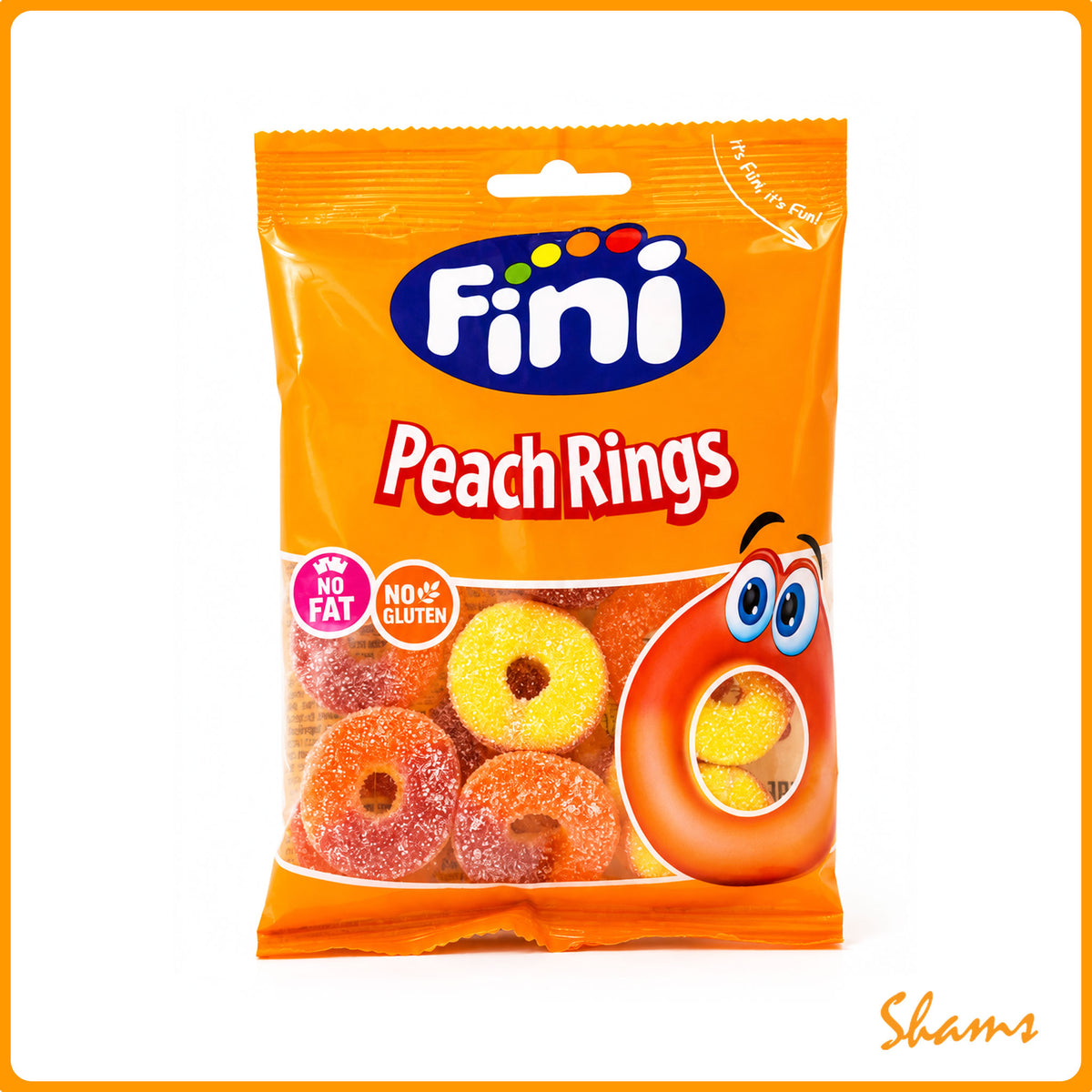 Fini Peach Rings Jelly 80g
