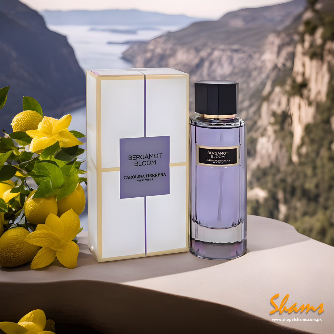 Carolina Herrera Bergamot Bloom EDT 100ml - Shams Shopping Centre Carolina Herrera  