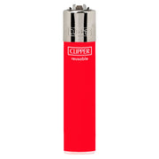 Clipper Solid Colour Silver Large Lighter CP11R - Shams Shopping Centre Clipper  