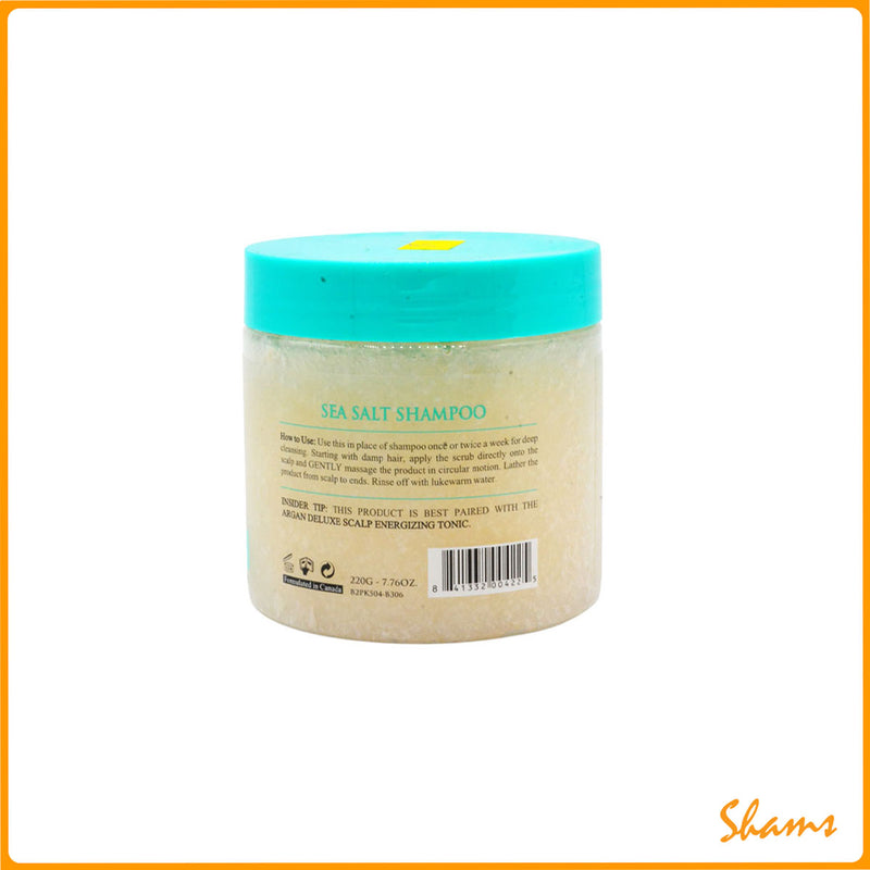 Argan De Luxe Sea Salt Soothing Detox Shampoo 220g