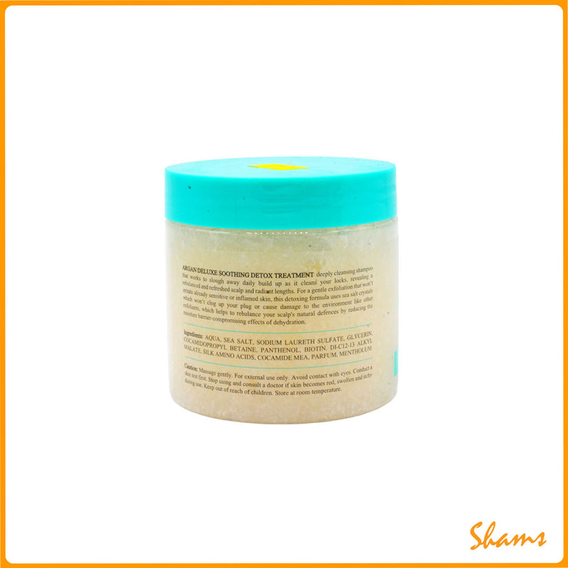 Argan De Luxe Sea Salt Soothing Detox Shampoo 220g