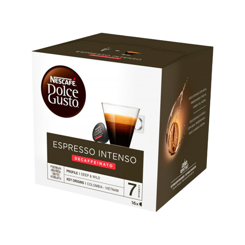 Nescafe Dolce Gusto Espresso Intenso Decafeinato Coffee Pods 183.2g