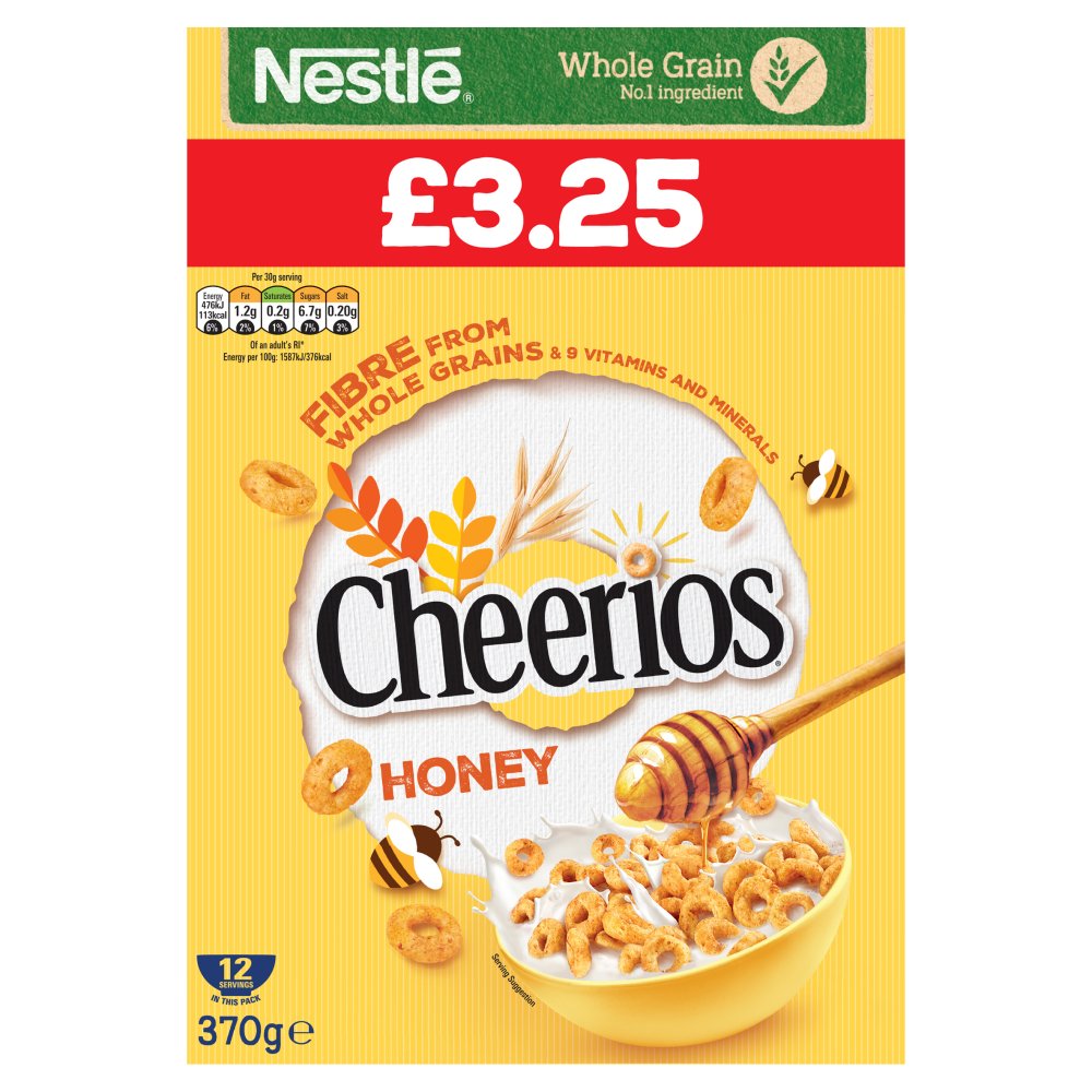 Nestle Cheerios Honey 370g - Shams Shopping Centre Nestle  