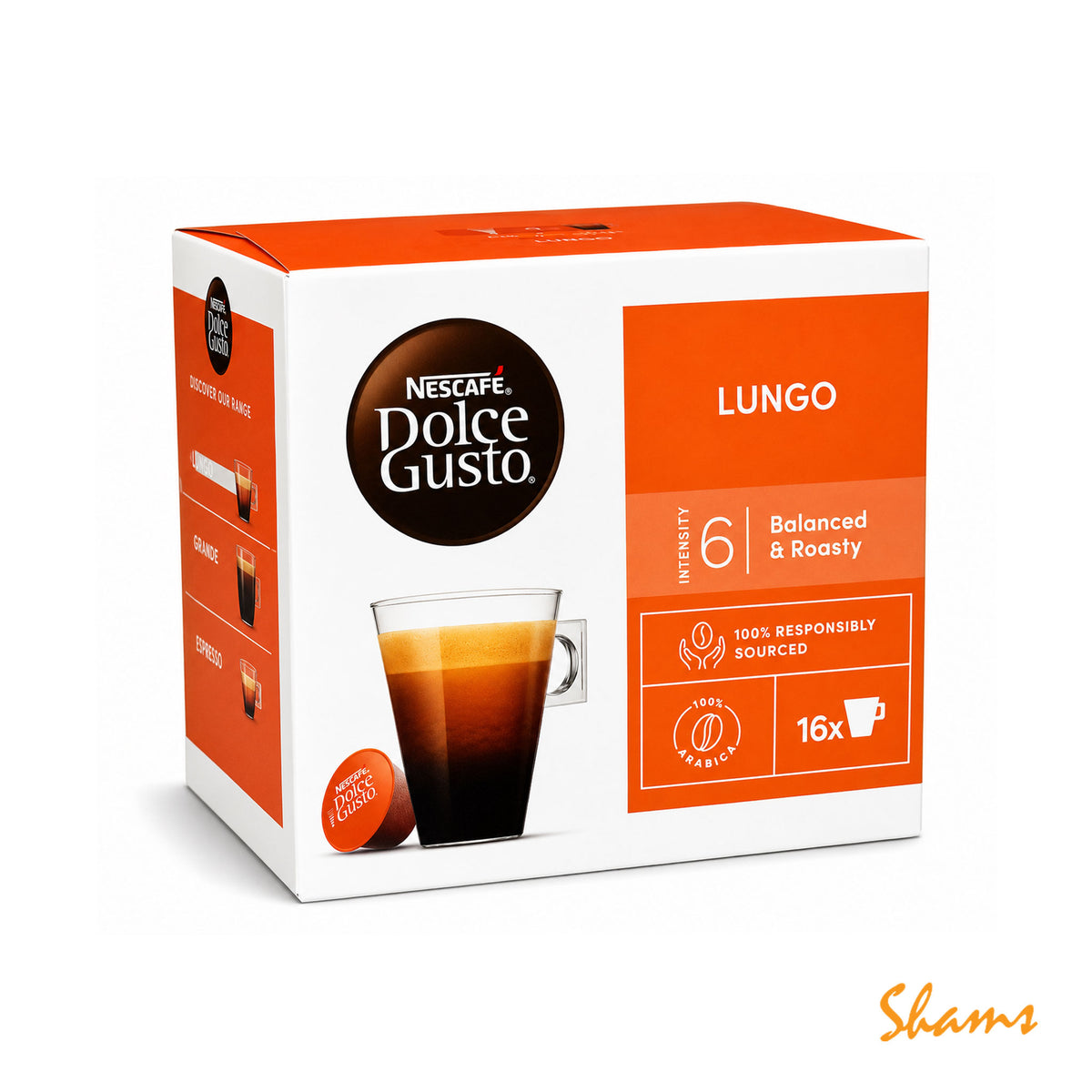 Nescafe Dolce Gusto Lungo 16p 89.6g