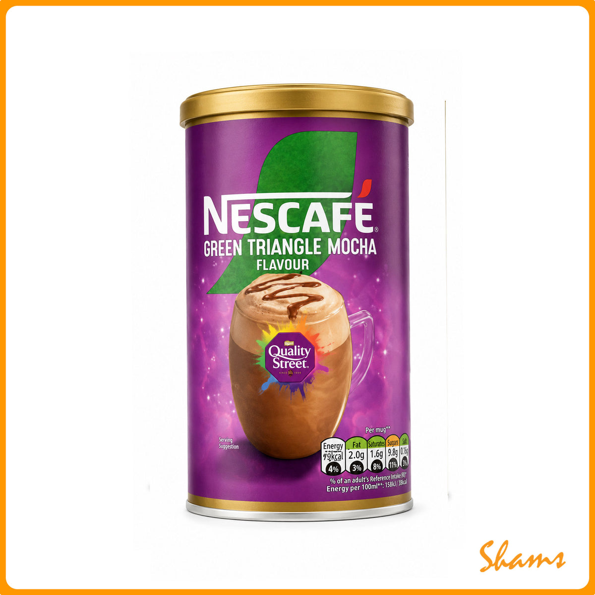 Nescafe Green Trianble Mocha Coffee Tub 260g