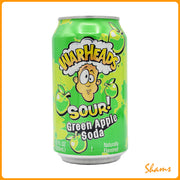Warheads Sour Green Apple Soda 355ml