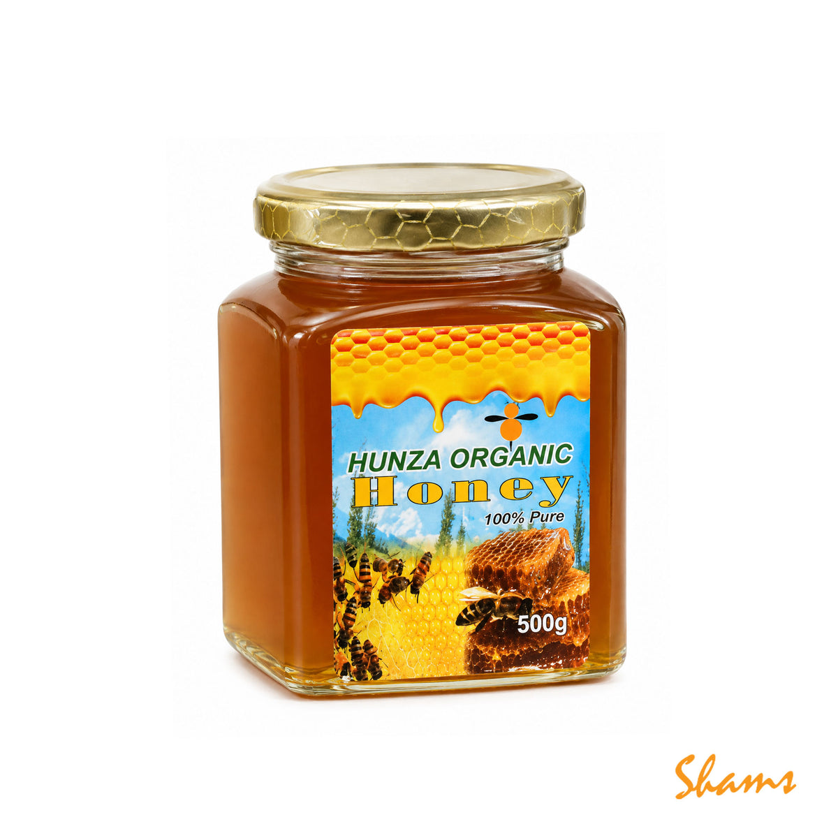 Hunza Pure Organic Honey 500g