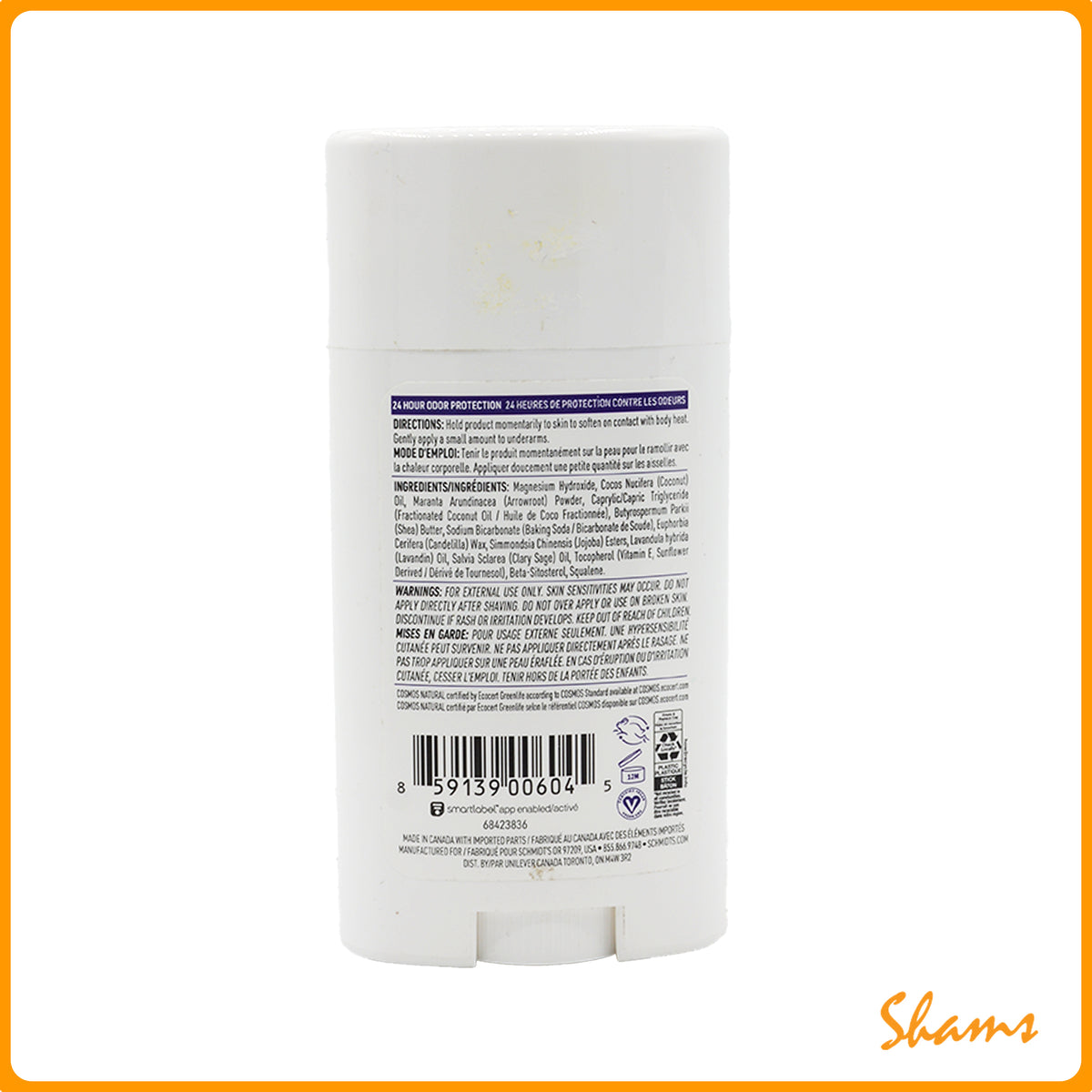 Schmidt's Signature Lavender & Sage Deo Stick 75g