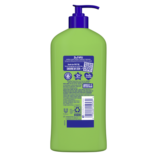 Suave Kids Silly Apple 3in1 Shampoo & Conditioner 532ml