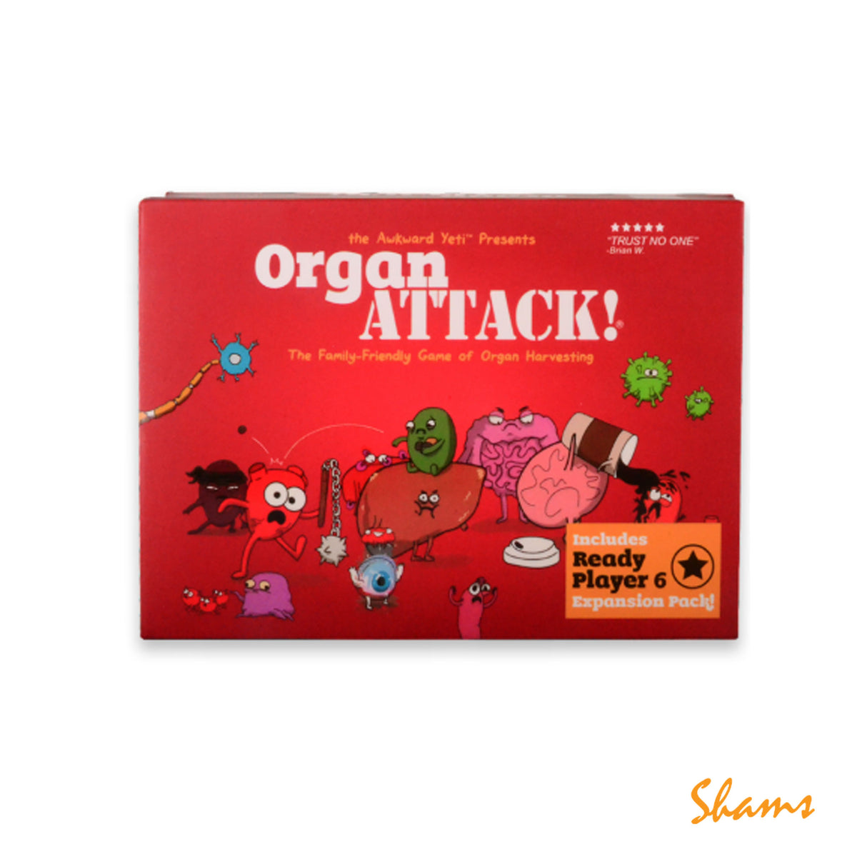 Organ Attack Cards Game