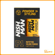 NishMan Powder Styling Mattifying Volume Powder Light Control P1 20g