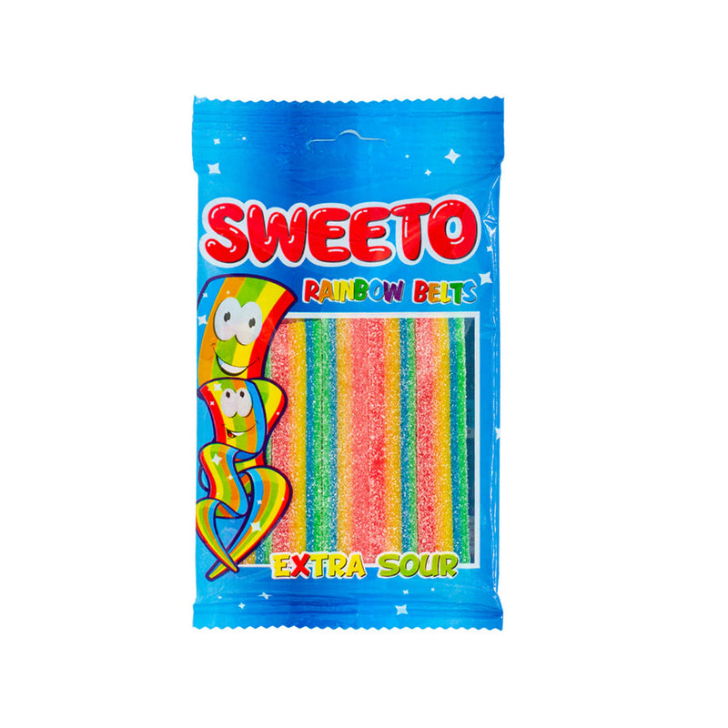 Sweeto Rainbow Belts Jelly 80g