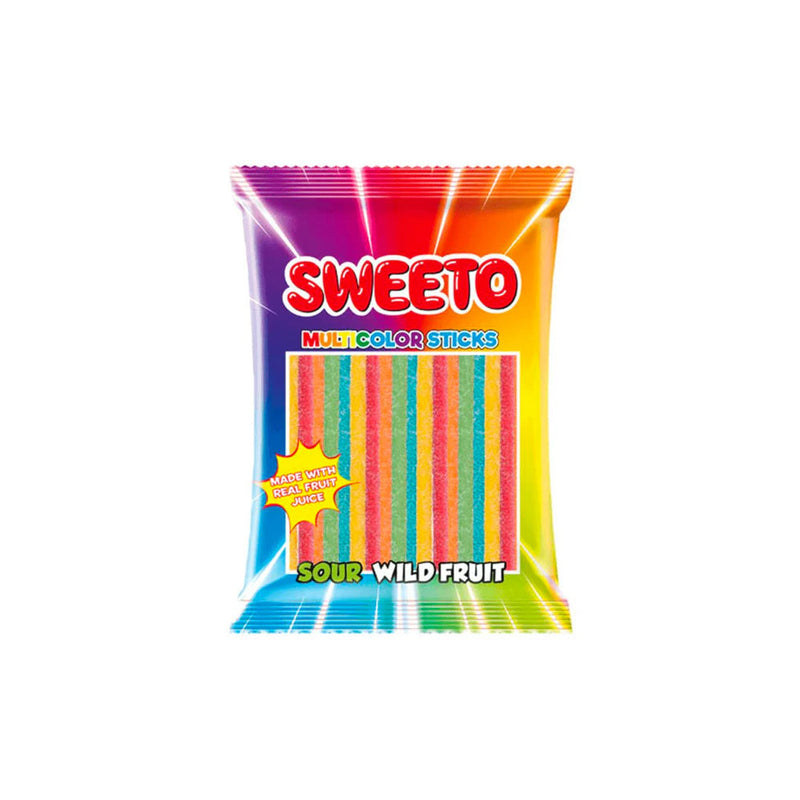 Sweeto Multi Color Sticks Jelly 80g