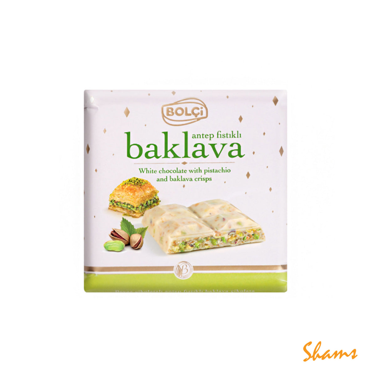 Bolci Baklava Chocolate Bar 70g