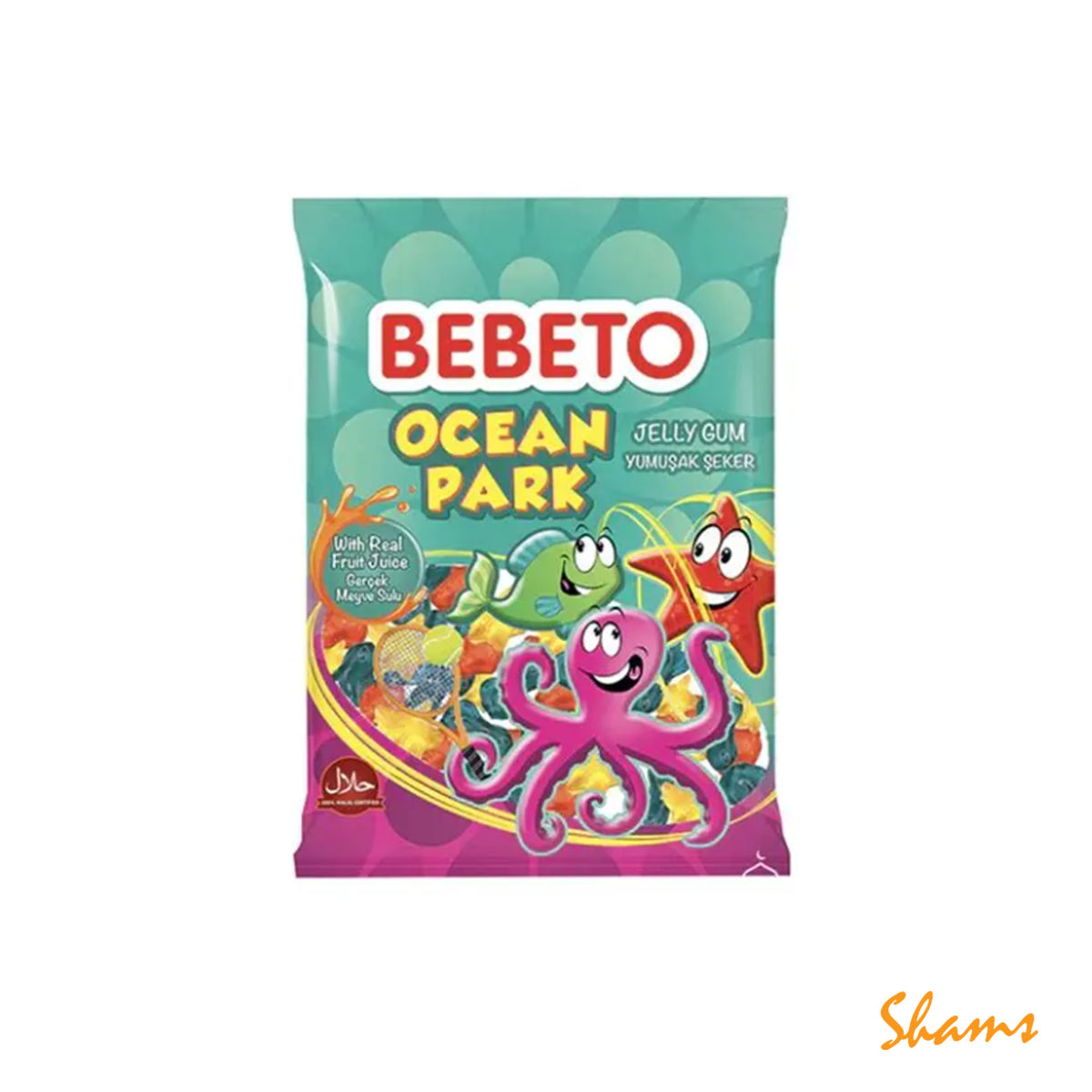 Bebeto Ocean Park Jelly Gum 80g