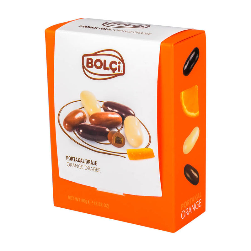 Bolci Assorted Chocolate Orange Dragee 80g