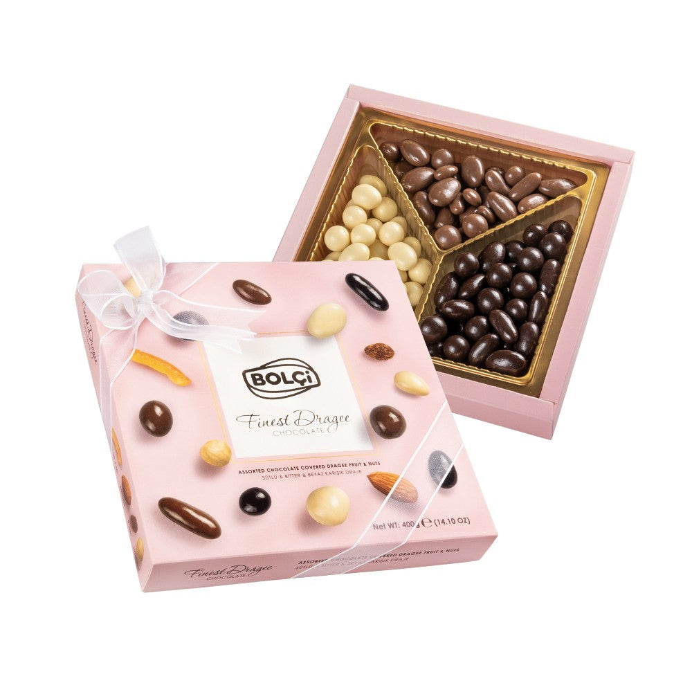 Bolci Finest Dragee Chocolate Box 400g - Shams Shopping Centre Bolci  