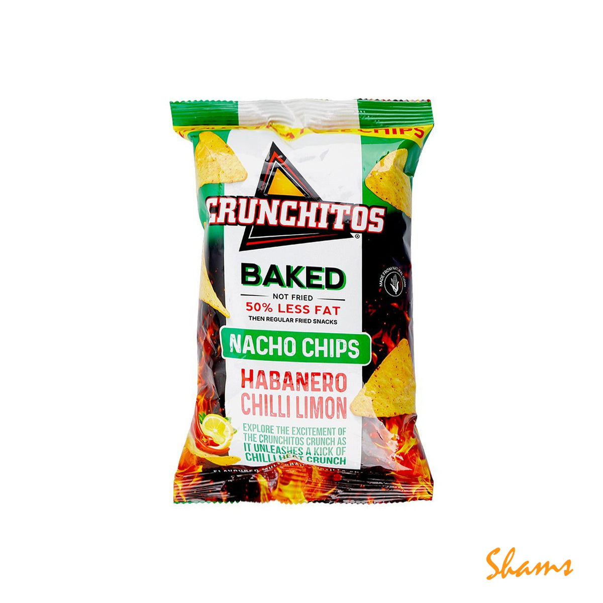 Crunchitos Habanero Chilli Lemon Chips 75g