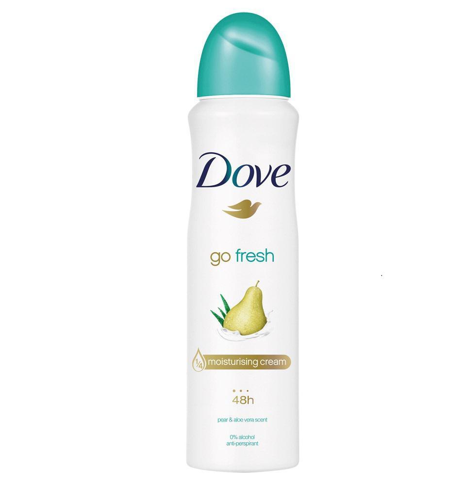 Dove Go Fresh Pear & Aloe Vera Body Spray 150ml - Shams Shopping Centre Dove  