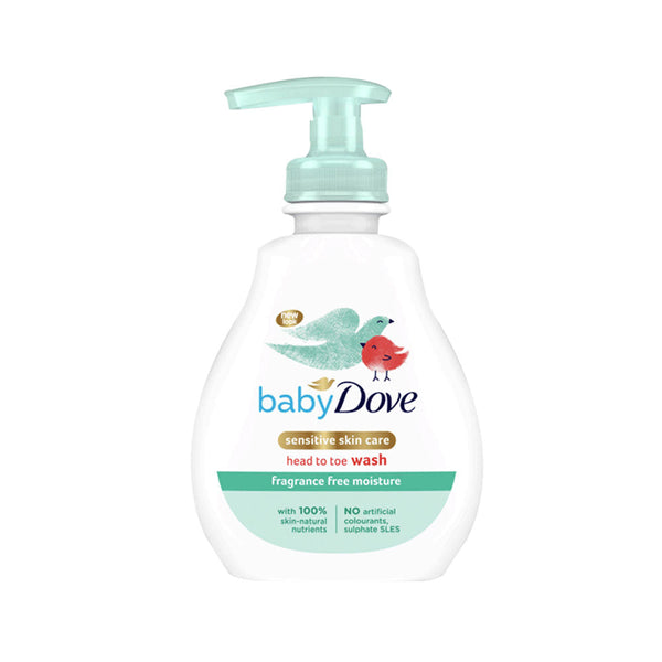 Dove Baby Head To Toe Wash Fragrance Free Moisture 400ML