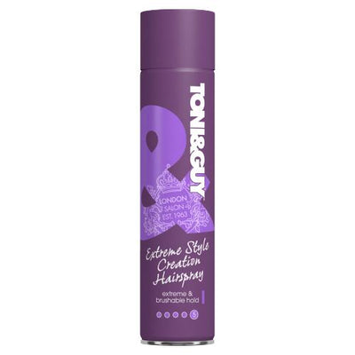 Toni & Guy Extreme Hold Hair Spray 250ml - Shams Shopping Centre Toni & Guy  