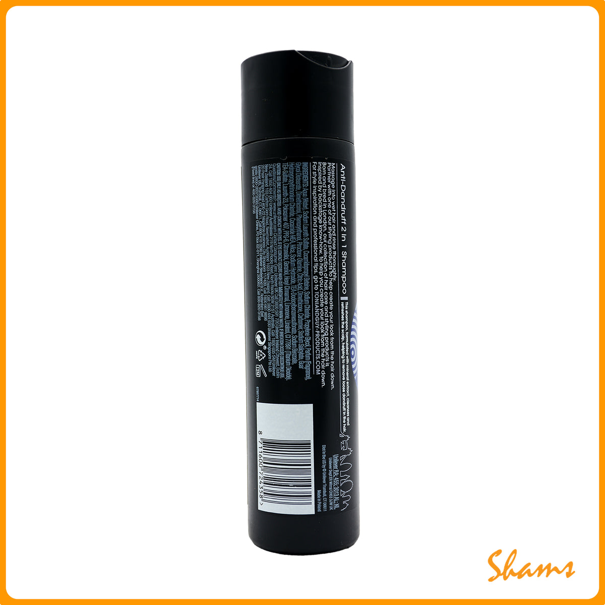 Toni & Guy Men 2 in 1 Anti Dandruff Shampoo & Conditioner 250ml