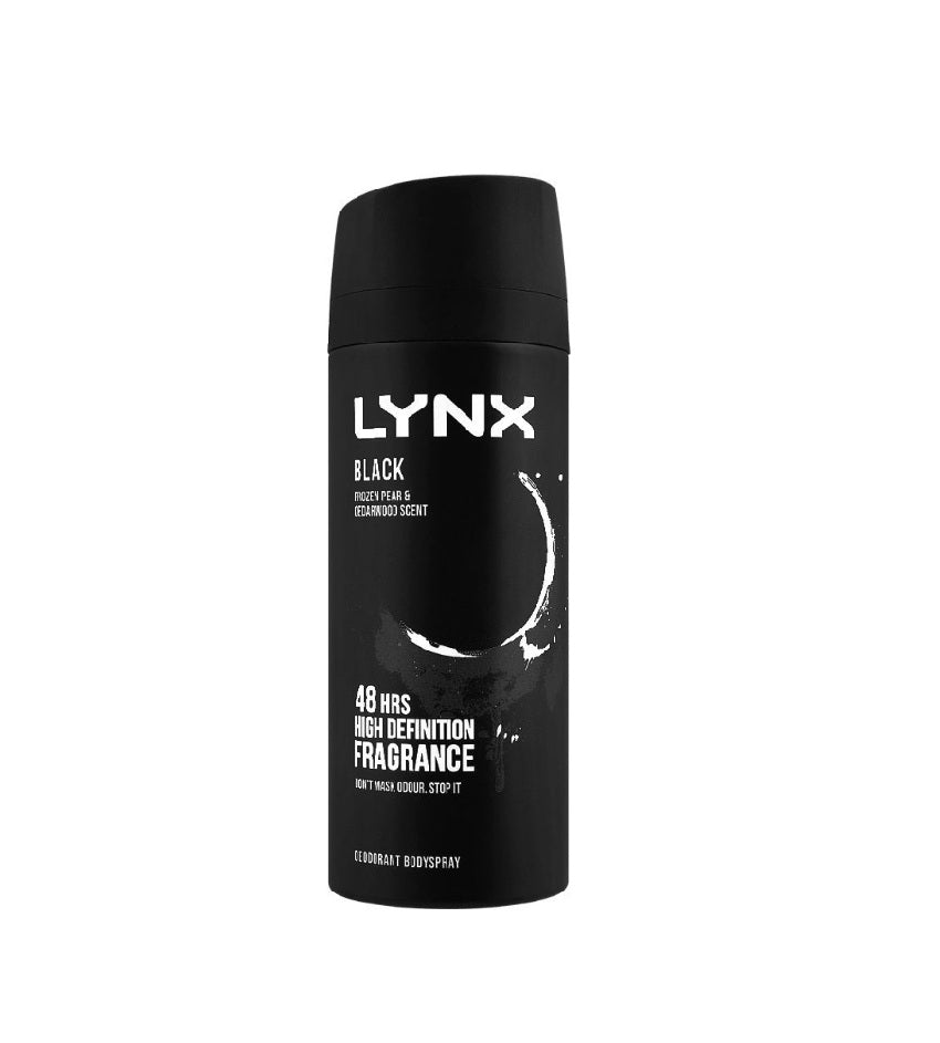 Lynx Dry Black Deodorant Spray 150ml