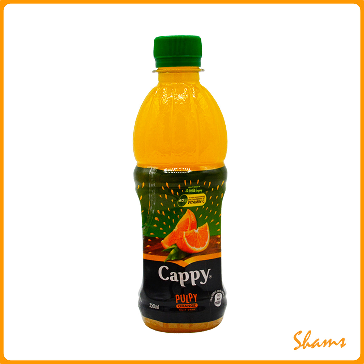 Cappy Pulpy Orange Bottle 350ml