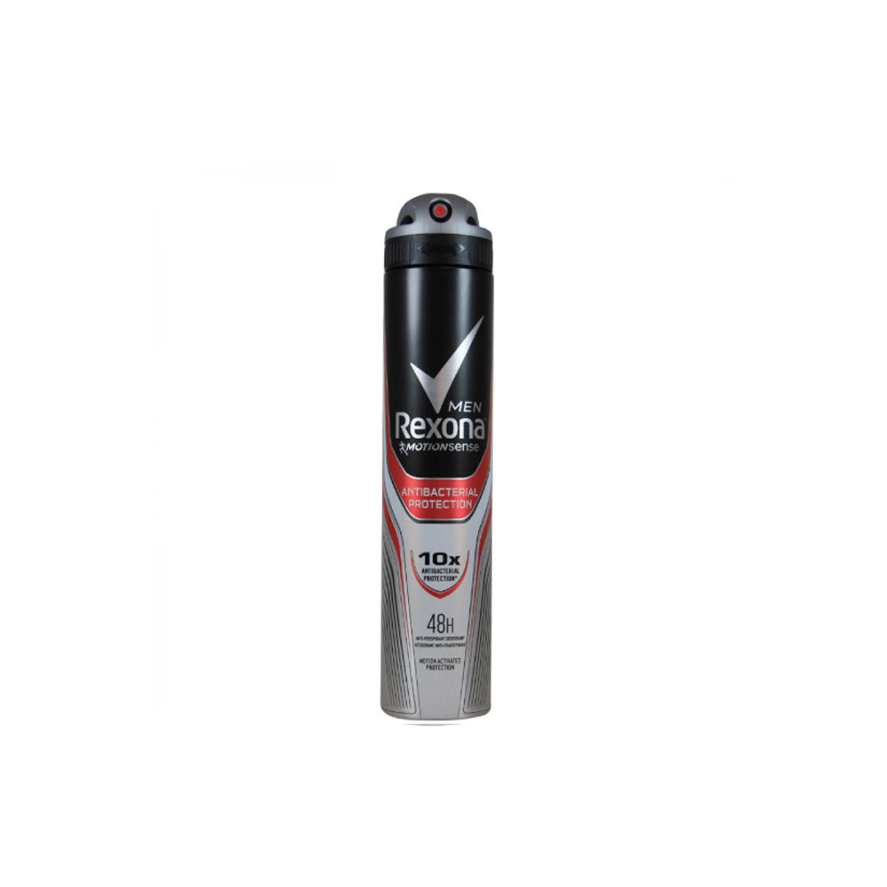 Rexona Men Antibacterial Protection Deodorant Spray 200ml - Shams Shopping Centre Rexona  