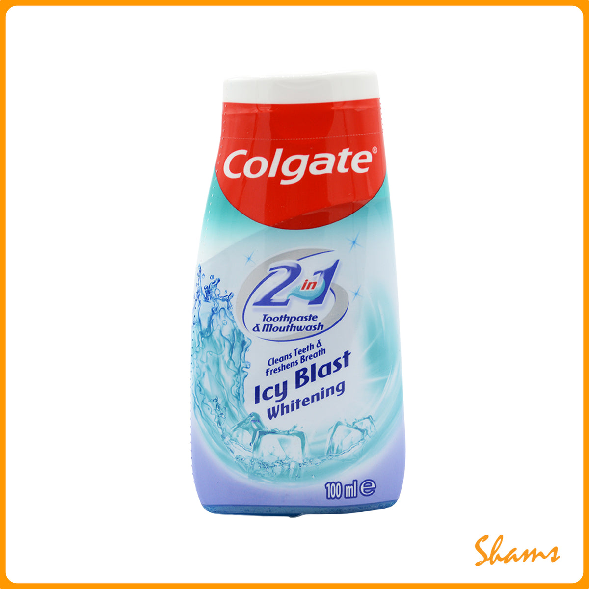 Colgate 2in1 ice blast whitening Toothpaste 100ml