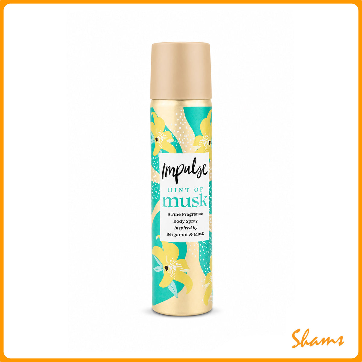 Impulse hint of musk body spray 75ml