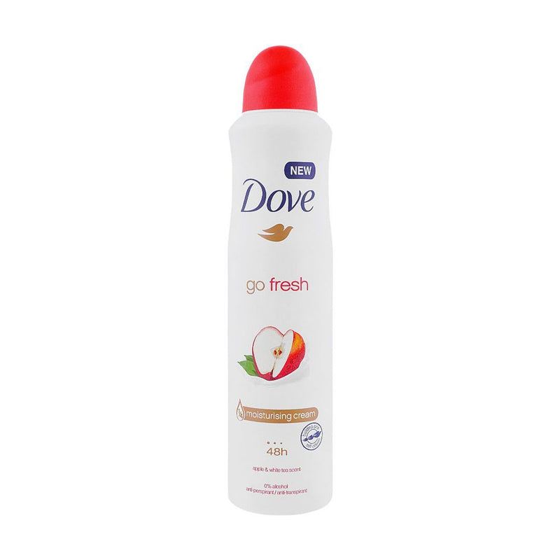 Dove Go Fresh Apple & White Tea Deodorant Spray 250ml - Shams Shopping Centre Dove  