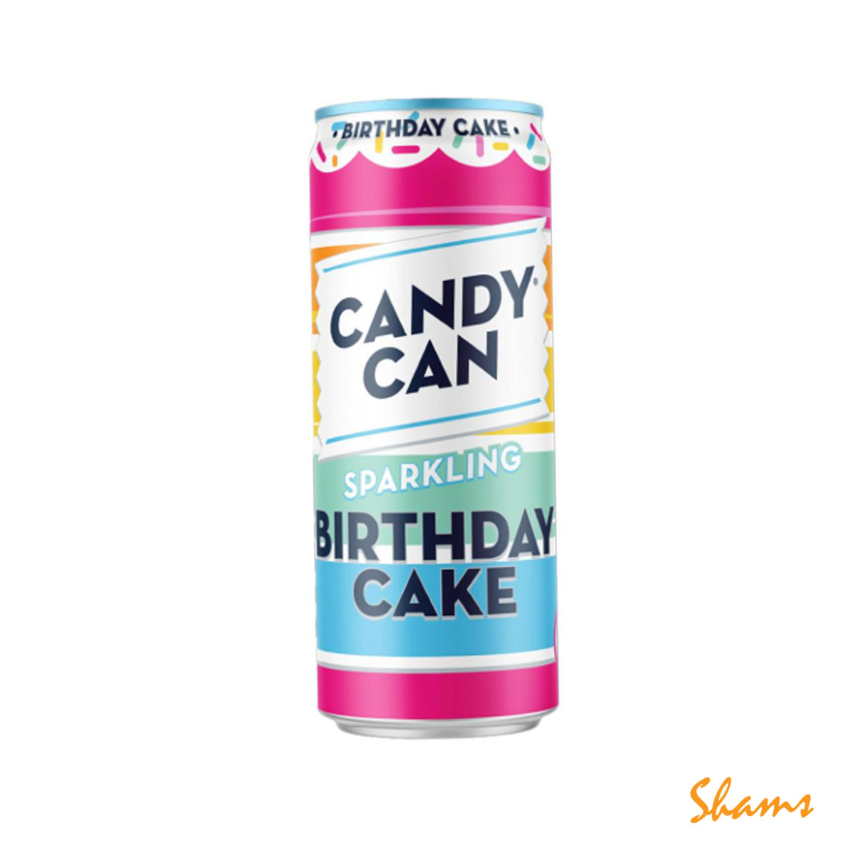 Candy Can Sparkling Birthday Cake 330ml