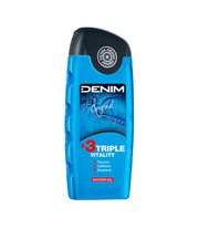 Denim Performance Vitality Body & Face Wash 250ml - Shams Shopping Centre Denim  