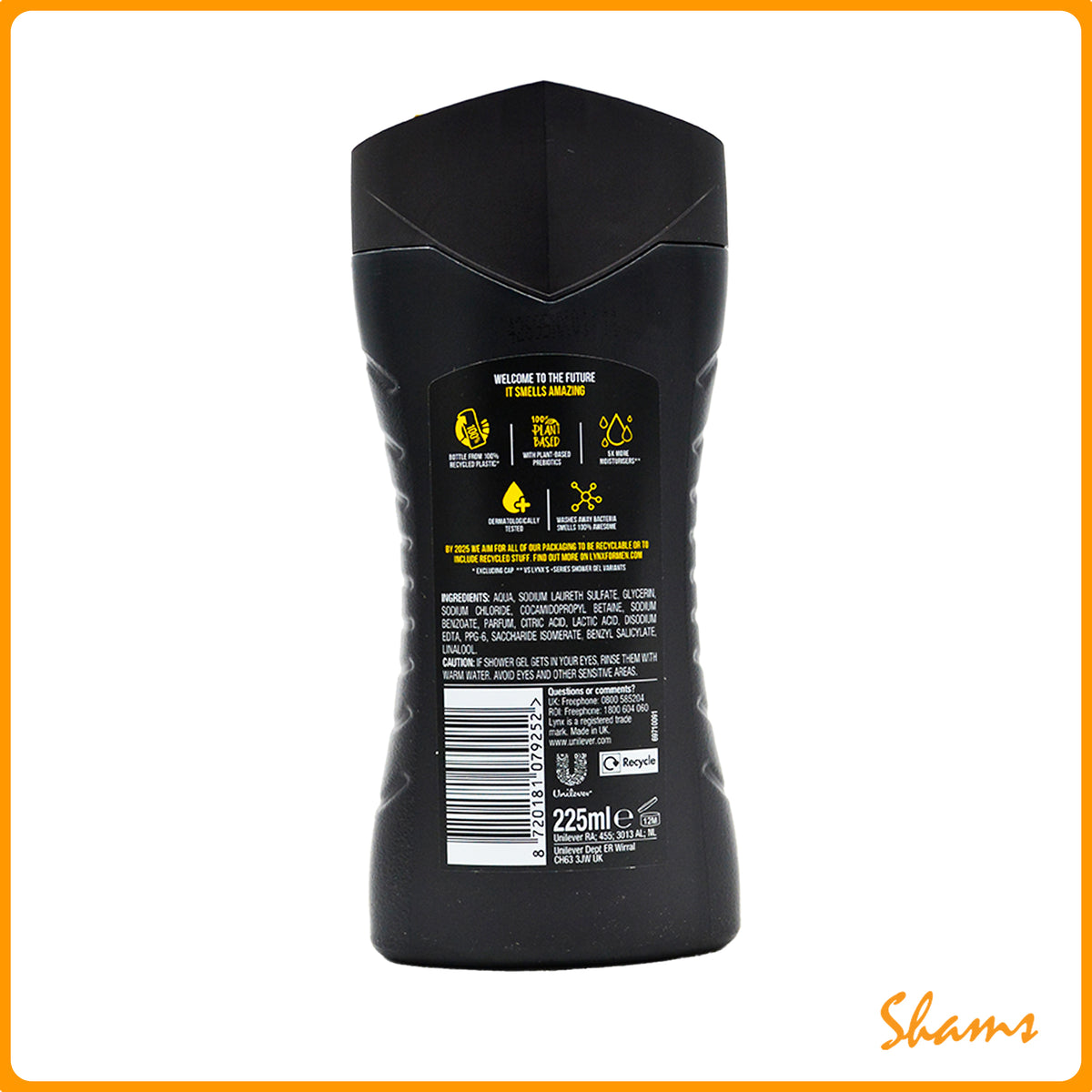 LYNX Attract For Her Rose & Bergamot Body Wash 225ml