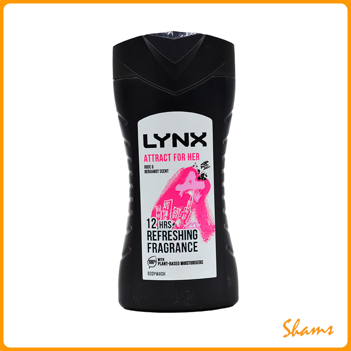 LYNX Attract For Her Rose & Bergamot Body Wash 225ml