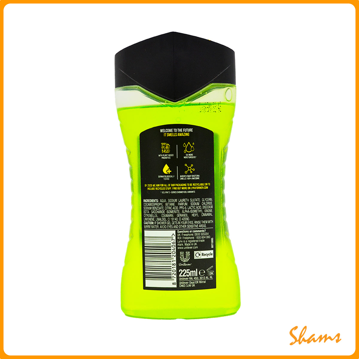 LYNX Epic Fresh Boost Body Wash 225ml