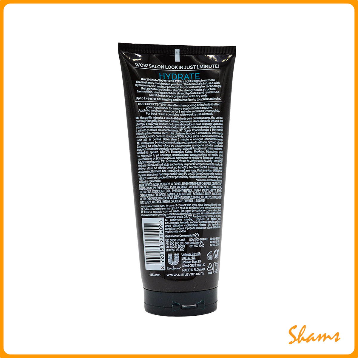 TRESemme 1 Minute WOW Hydrate Intensive Treatment 170ml