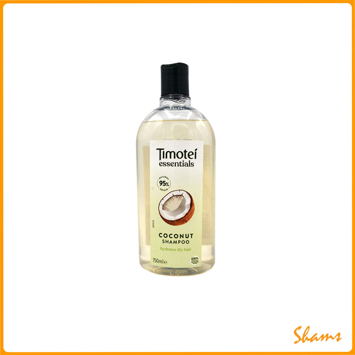 Timotei Essentials Cocnut Shampoo 750ml