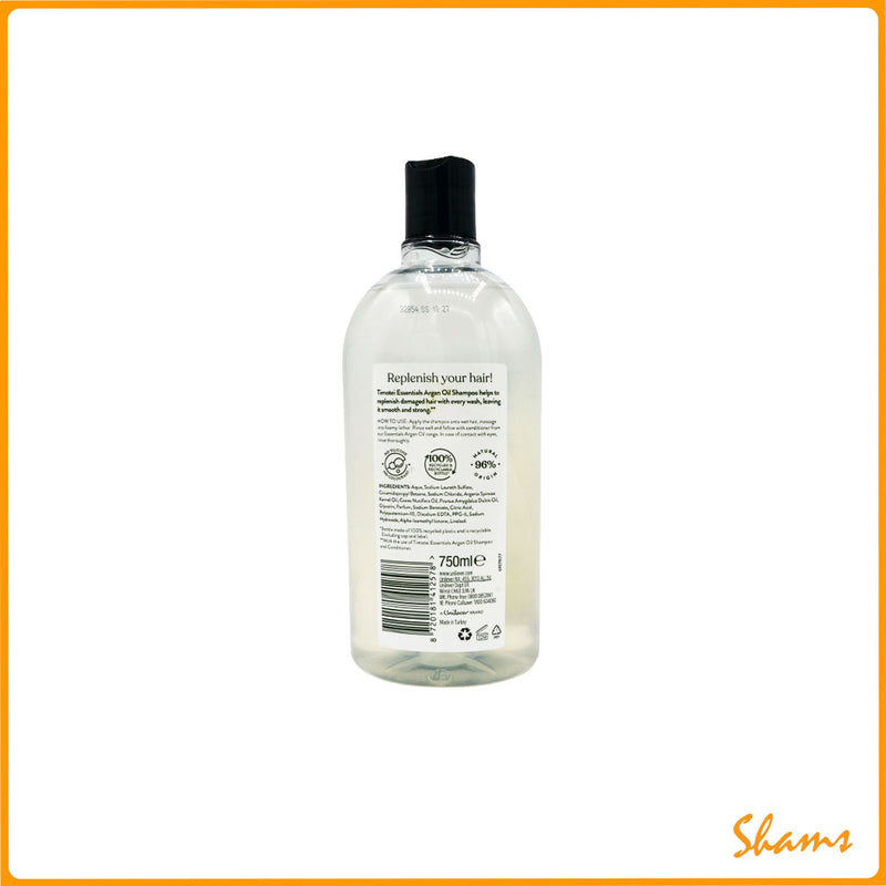 Timotei Essentials Argan Shampoo 750ml